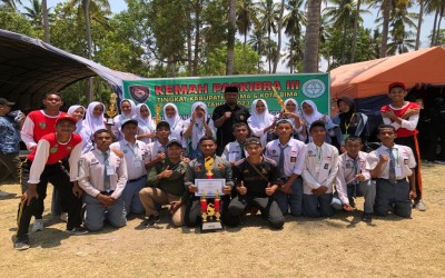 PASKIB SMA Tunas Kelapa Samarinda RAIH JUARA UMUM PADA KEMAH PASKIBRA-III SE-KABUPATEN DAN KOTA BIMA